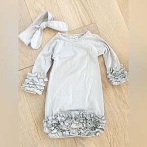 Boutique newborn photoshoot outfit